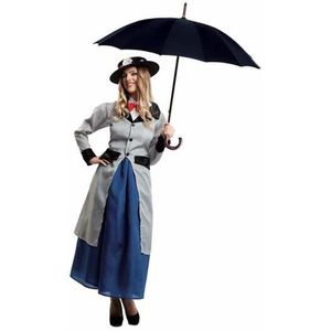 Kostuums voor Volwassenen My Other Me Mary Poppins 4 Onderdelen Grijs Maat M/L