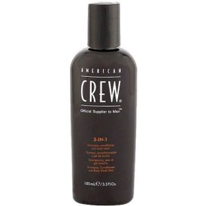 American Crew Classic 3in1 shampoo, conditioner and body wash 100ml