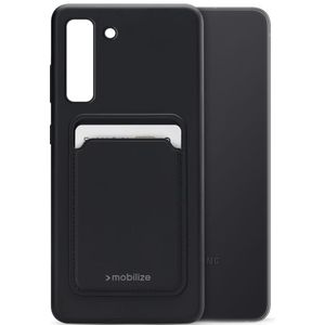 Mobilize Rubber Gelly Card Case Samsung Galaxy S20 FE Matt Black