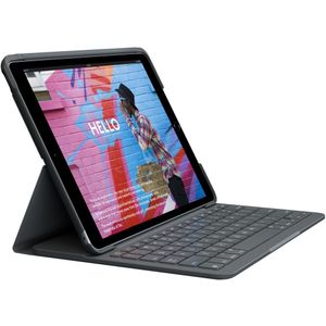 Tablet en toetsenbord Case Logitech 920-009478 Grijs Grafiet Qwerty Spaans QWERTY