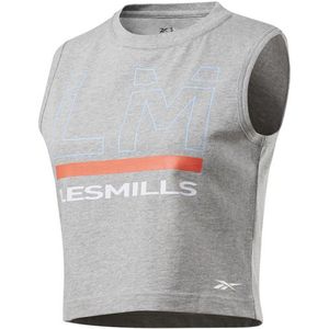 Dames Mouwloos T-shirt Reebok Les Mills® Graphic Maat XS