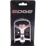 Pedaalset MTB/Trekking Edge Luxe aluminium - zilver