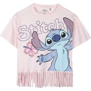 T-Shirt met Korte Mouwen voor kinderen Stitch Blauw Maat 14 Jaar