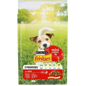 Voer Purina Friskies Mini Menu Volwassen Kalfsvlees 1,5 Kg