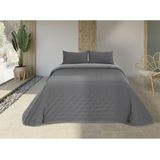 Sprei Pierre Cardin LORENA Antraciet Bed van 150 (3 Onderdelen)