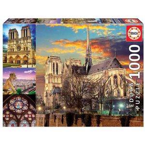 Puzzel Educa Notre Dame 1000 Onderdelen