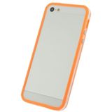 Xccess Bumper Case Apple iPhone 5/5S/SE Transparent/Orange