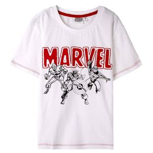 T-Shirt met Korte Mouwen voor kinderen Marvel Wit Maat 8 Jaar