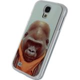 Xccess Metal Plate Cover Samsung Galaxy S4 I9500/I9505 Funny Gorilla