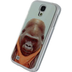 Xccess Metal Plate Cover Samsung Galaxy S4 I9500/I9505 Funny Gorilla