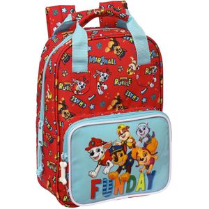 Kinderrugzak The Paw Patrol Funday Rood Licht Blauw (20 x 28 x 8 cm)