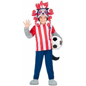 Kostuums voor Kinderen Atlético Madrid 5 Onderdelen Amerikaans-Indiaans Maat 7-9 Jaar