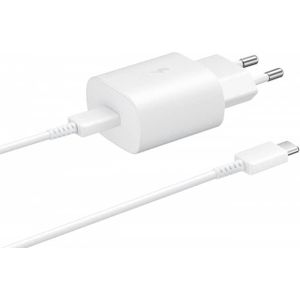 EP-TA800XWEGWW Samsung Super Fast PD Wall Charger USB-C incl. USB-C Cable 25W White