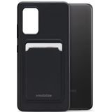 Mobilize Rubber Gelly Card Case Samsung Galaxy A32 4G Matt Black