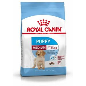 Voer Royal Canin Medium Puppy Puppy/junior Maïs Vogels 4 Kg