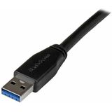 Kabel USB A naar USB B Startech USB3SAB5M Zwart