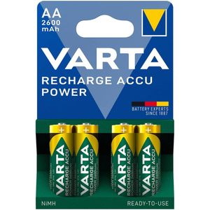 Varta AA Oplaadbare Batterijen - 4 stuks