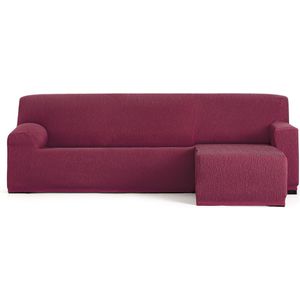 Hoes voor chaise longue met korte armleuning links Eysa TROYA Bordeaux 170 x 110 x 310 cm