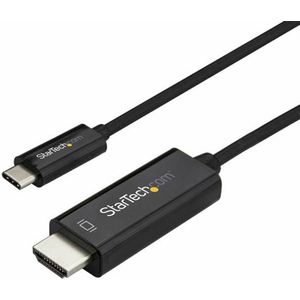 Adapter USB C naar HDMI Startech CDP2HD1MBNL  Zwart 1 m