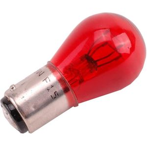Lamp  12V-21/5W BAY15D rood