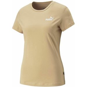Dames-T-Shirt met Korte Mouwen Puma Essentials+ Embroidery Maat M