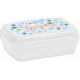 Broodtrommel Moos Lovely Plastic Licht Blauw (17 x 6 x 14 cm)