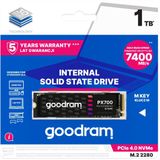Goodram PX700 SSD SSDPR-PX700-01T-80 internal solid state drive M.2 1,02 TB PCI Express 4.0 3D NAND NVMe
