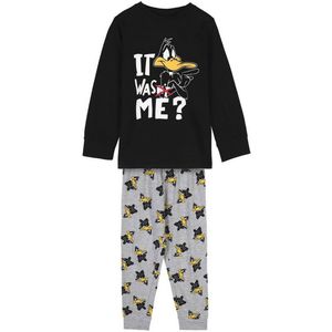 Pyjama Kinderen Looney Tunes Zwart Maat 3 Jaar