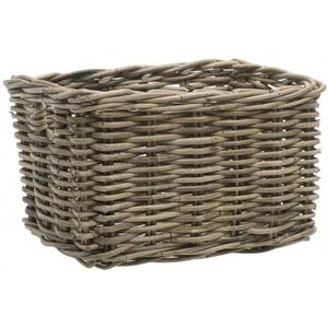 Rotan fietsmand New Looxs Brisbane Large 39 liter 46 x 33 x 26 cm - grijs