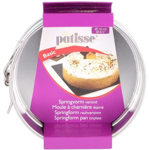 Patisse Springvorm 16 cm Zilver