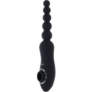 Cassini Anaal Vibrator Zwart Playboy Let it Bead Zwart