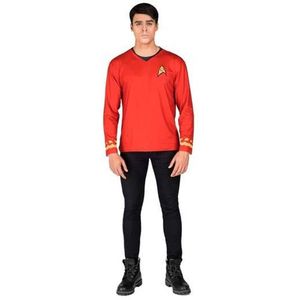 Kostuums voor Kinderen My Other Me Star Trek Scotty Shirt Rood Maat XL