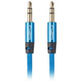 Kabel Audio Jack (3,5 mm) Lanberg CA-MJMJ-10CU-0010-BL Blauw 1 m