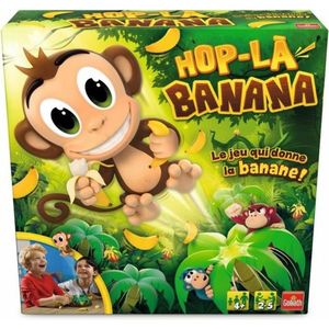 Goliath Hop the Banana - Bordspel voor kinderen vanaf 4 jaar - 2-5 spelers - 15 minuten speelduur