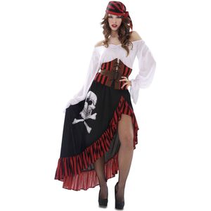 Kostuums voor Volwassenen My Other Me Piraat Vrouw (4 Onderdelen) Maat XXL
