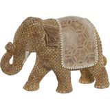 Decoratieve figuren Home ESPRIT Natuurlijk Olifant 32 x 12 x 21 cm