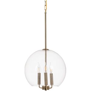 Plafondlamp Gouden Kristal Ijzer 220-240 V 30 x 30 x 60 cm