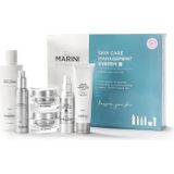 Jan Marini Skin Care Management System tinted for dry/very dry skin: Bioglycolic face Cleanser 237ml + C-Esta face serum 30ml + Bioclear face cream 28g + Age Intervention face cream 28g + Luminate face lotion 30ml + Physical protectant tinted SPF 45 57g