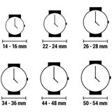 Verwisselbare Behuizing voor Horloge Unisex Watx & Colors COWA1201 Wit