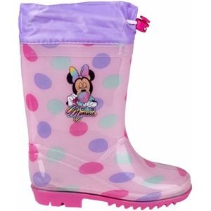 Kinderregenlaarzen Minnie Mouse Roze Schoenmaat 29