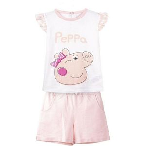 Kledingset Peppa Pig Wit Kinderen Maat 48 Maanden