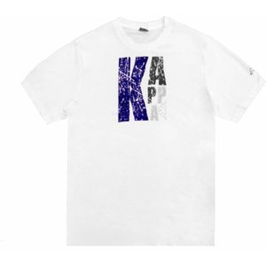 Heren-T-Shirt met Korte Mouwen Kappa Sportswear Logo Wit Maat L