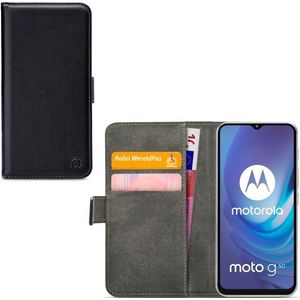 Mobilize Classic Gelly Wallet Book Case Motorola Moto G50 Black