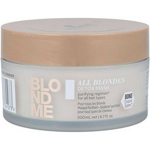 Haarmasker Schwarzkopf Blondme Detox Keratine Inhoud 500 ml