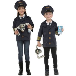 Kostuums voor Kinderen My Other Me Luchtvaartpiloot (5 Onderdelen) Maat 5-7 Jaar