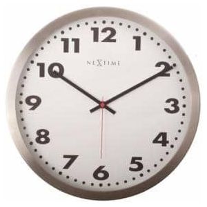 NeXtime klok 2521 Arabic, Ø33 cm, Wall, White