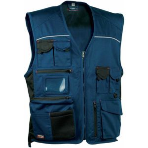 Vest Cofra Expert Zwart Marineblauw Maat 56