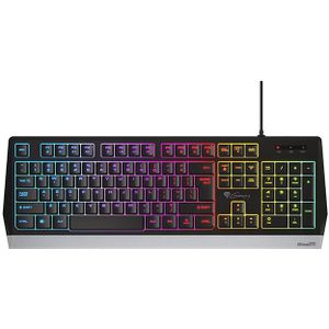 Natec GENESIS Rhod 300 RGB US Gaming toetsenbord USB Zwart