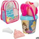 Strandspeelgoedset Disney Princess Polypropyleen 18 x 16 x 18 cm Ø 18 cm (12 Stuks)