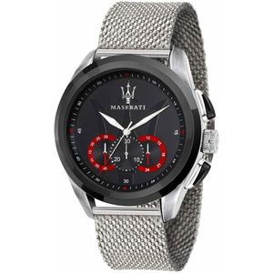 Horloge Uniseks Maserati TRAGUARDO Zwart (Ø 45 mm)